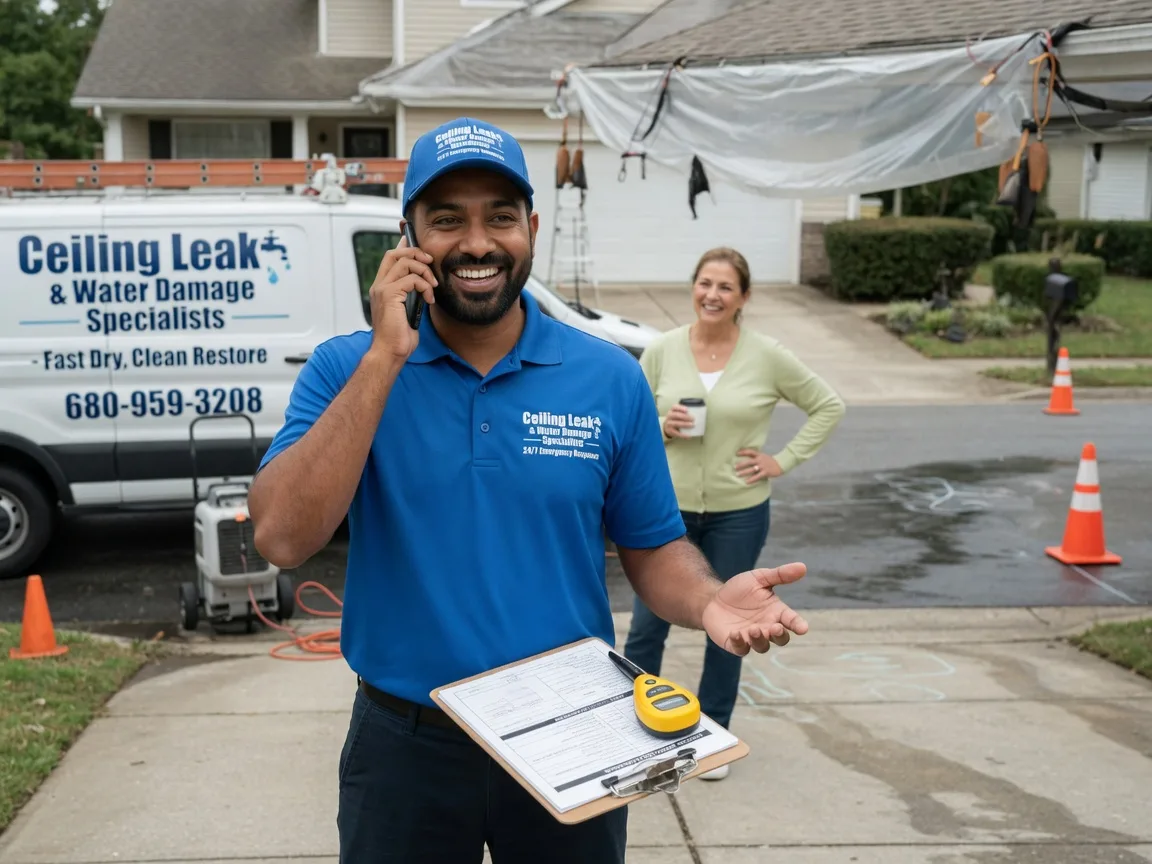 Ceiling Leak Cleanup Rankin, TX FAQs